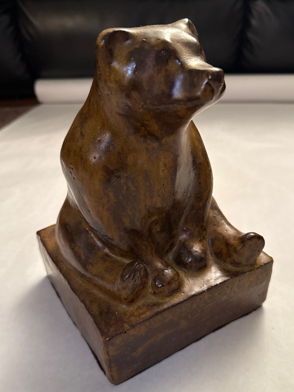 Ceramic Brown Bear